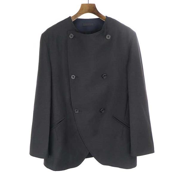 3MAN スリーマン 20AW DB COLLARLESS SUIT JACKET ダブルカラーレス 