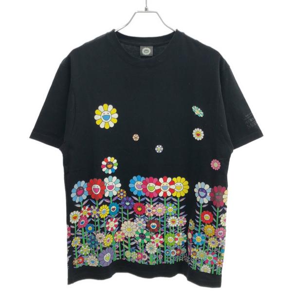 【美品】カイカイキキ　両面プリントTシャツ　ダメージ加工　村上と西本　XL kaikai kiki Kaikai Kiki Takashi Murakami カイカイキキ タカシ