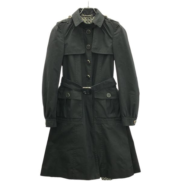 GUCCI グッチ 2008SS ロングトレンチコート 183280 ZQ032 ブラック 42
