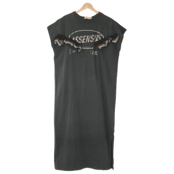 PONTI ポンティ ワンダースレッドワンピース グレー サイズ:F  