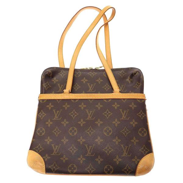 ルイヴィトン LOUIS VUITTON クーサンGM クーサン GM M51141 モノグラム カバン トートバッグ 肩掛け ショルダーバッグ モノグラムキャンバス ブラウン LOUIS VUITTON（ルイ・ヴィトン） M51141 クーサンGM モノグラム