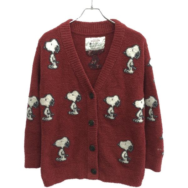 新品未使用　ジェラートピケ SNOOPY×BEAR カーディガン ルームウェア gelato pique - 限定カラー♡ジェラートピケ SNOOPY×BEAR ショール