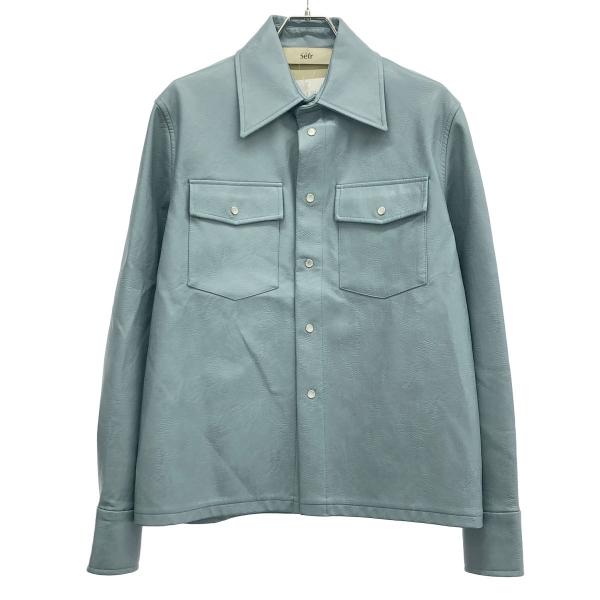 ジャケット・アウター Sefr Matsy Faux-leather Jacket Sefr Green Faux-Leather Matsy Jacket Séfr