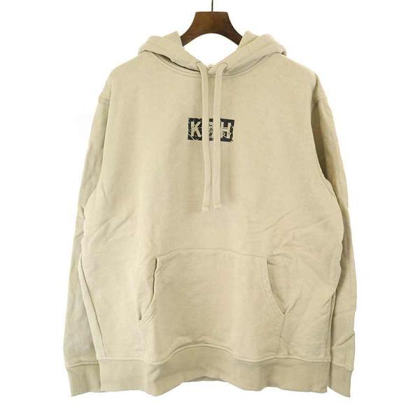 KITH NYC 19SS SPLINTERED LOGO HOODIE L ITR14XERUQXM