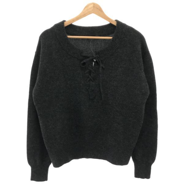 AP STUDIO エーピーストゥディオ 18AW ウールカシミヤレースアップ 