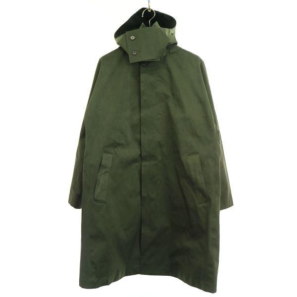 salvy;（サヴィー） salvy 15AW HIGH COUNT SMOOTH HOODED COAT フード 