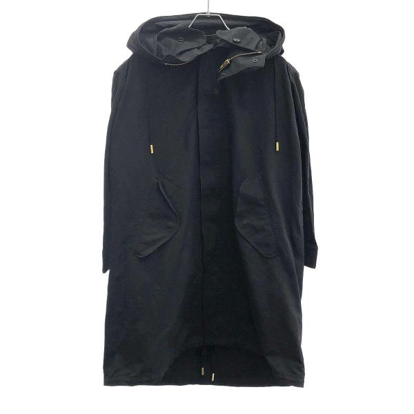 THE RERACS / コート/36/ウール/BLK/無地/16FW-RECT-104L-J THE RERACS ザ リラクス 16AW ボアライナー付モッズコート 16FW-RECT