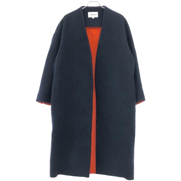 ENFOLD エンフォルド ソフトリバーノーカラーコート 300AA130-1810