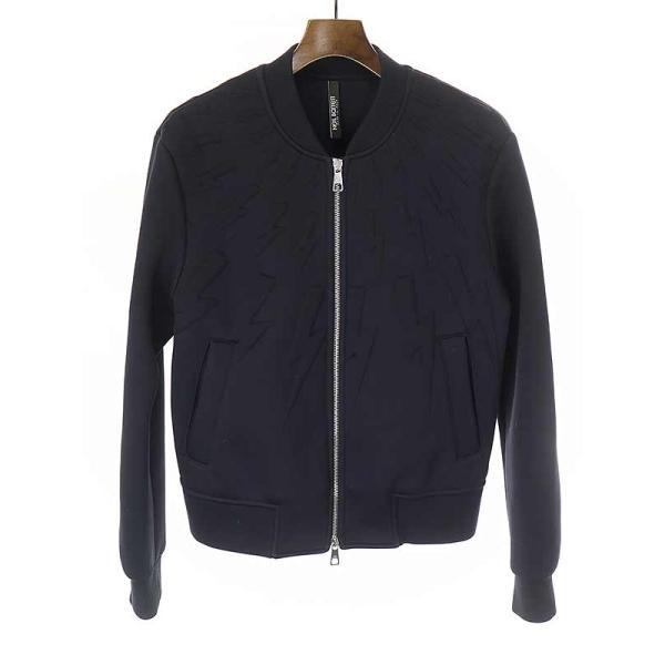NEIL BARRETT ニールバレット 17AW ネオプレーンボンバージャケット 