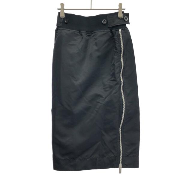sacai（サカイ） 18AW サイドジップペプラムスカート 18-03605