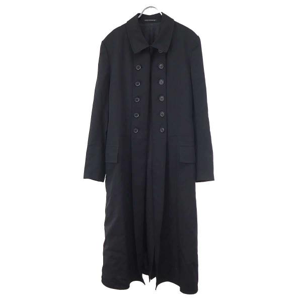 ヨウジヤマモトプールオム　リネン混　ロングジャケット Yohji Yamamoto（ヨウジヤマモト） Yohji Yamamoto POUR HOMME