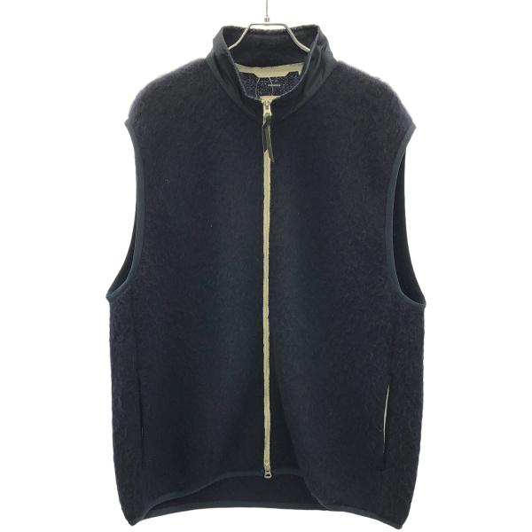 nanamica ナナミカ 23AW Zip-Up Mohair Vest ジップアップモヘヤベスト