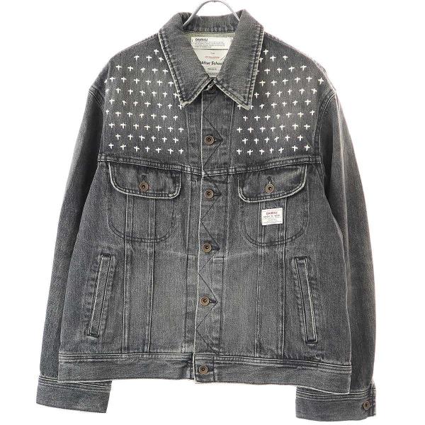DAIRIKU（ダイリク） 22AW Cross Embroidery Vintage Denim Jacket