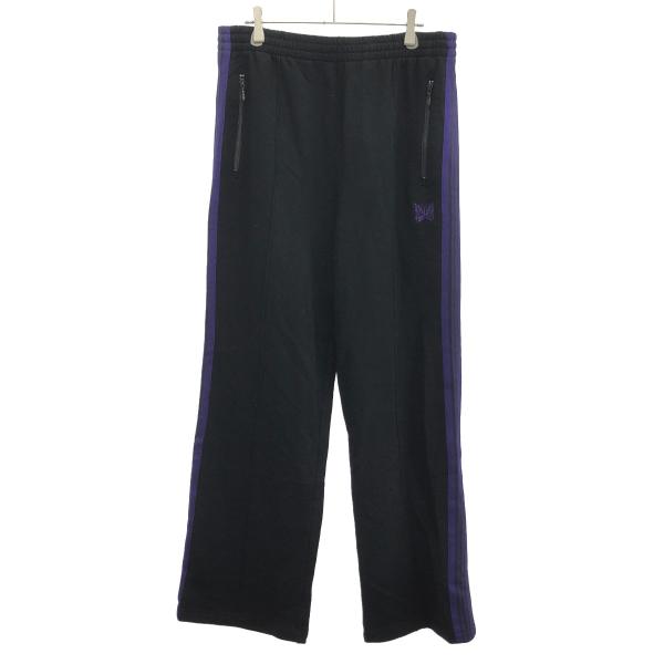 Needles ニードルズ 23AW Track Pants スウェットトラックパンツ MR535 ブラック L Needles（ニードルス） ニードルズ 23AW Track Pants スウェット