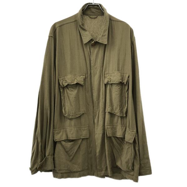 comoli 25SS ローシルク B.D.Uジャケット COMOLI（コモリ） 25SS ローシルク BDUジャケット B01-01031 ベージュ