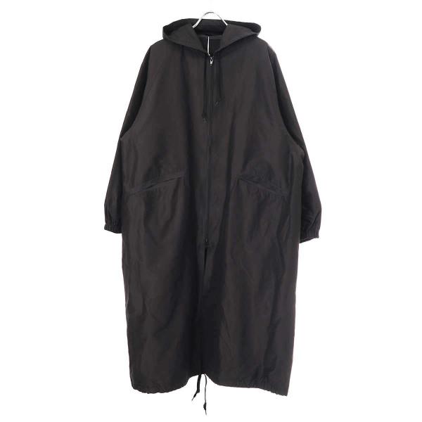 極美品 サイズ2 15aw フーデッド コート コモリ 紺 楽天市場】【中古】COMOLI | コモリ コットンシルク フーデッド