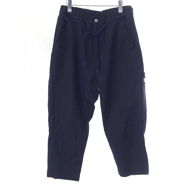 is-ness イズネス 23SS A.H PAINTED PANTS ペインターパンツ ネイビー 