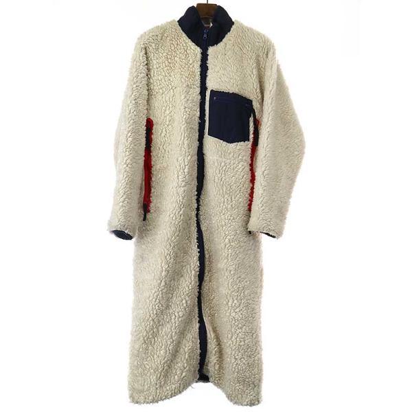 MAISON EUREKA メゾンエウレカ FLEECE LONG CARDIGAN フリースロング  