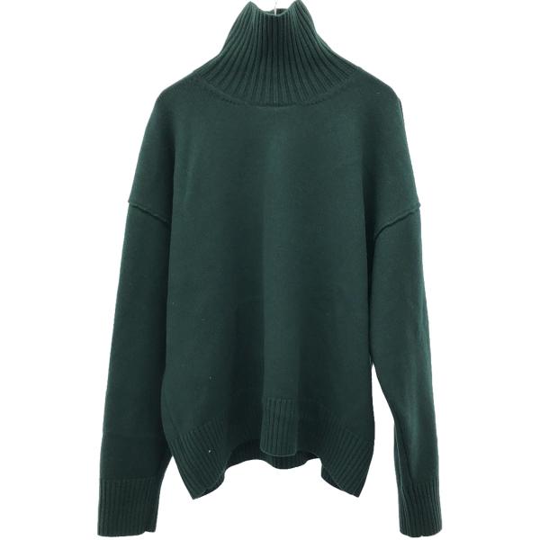 stein シュタイン 21AW OVERSIZED IMPRESSION HIGH NECK KNIT LS ハイネックニットセーター ST.314 グリーン M stein シュタイン 21AW OVERSIZED IMPRESSION HIGH NECK KNIT LS