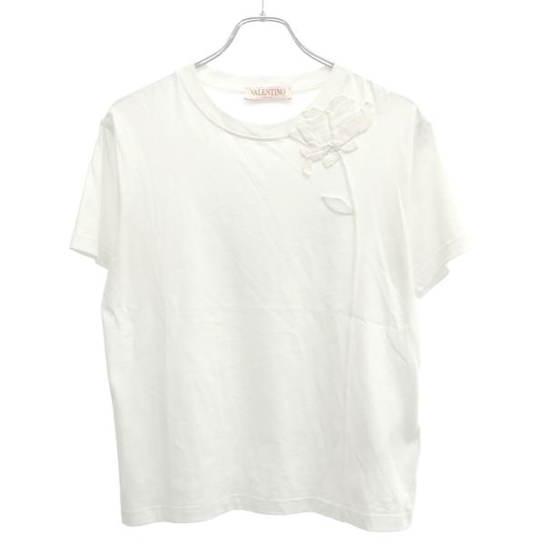 VALENTINO 花柄 蝶柄 Tシャツ ホワイト 花柄 VALENTINO(ヴァレンティノ) シャツ(メンズ) - ブランド通販のBUYMA