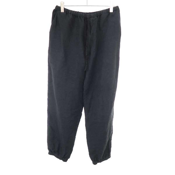 COMOLI（コモリ） 24AW リネン起毛ドローストリングパンツ A03-03007