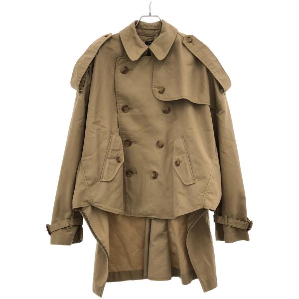 R13　Tuck In Trench バックロングトレンチコート R13（アールサーティーン） Tuck In Trench バックロングトレンチ
