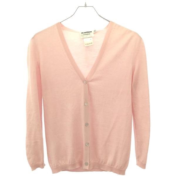 JIL SANDER（ジルサンダー） カシミヤシルクニットカーディガン ピンク