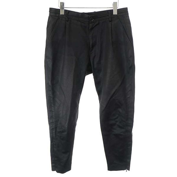 yoshiokubo yoshio kubo ヨシオクボ 18AW 裾ジップコーティングパンツ 