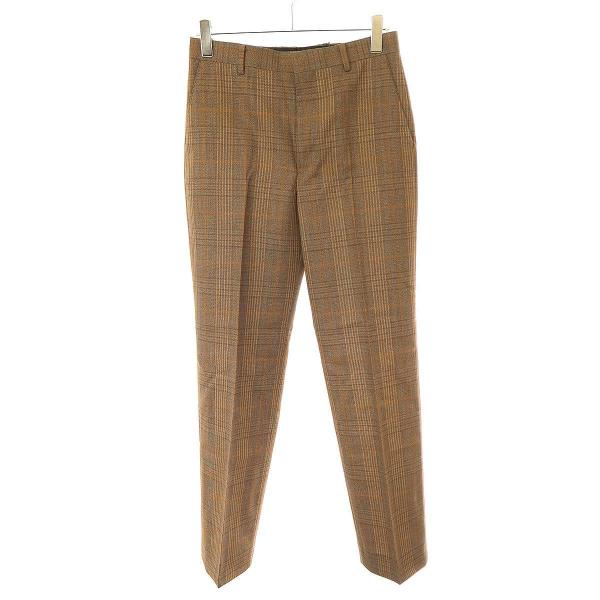 AURALEE（オーラリー） 24AW BLUEFACED WOOL CHECK SLACKS チェック