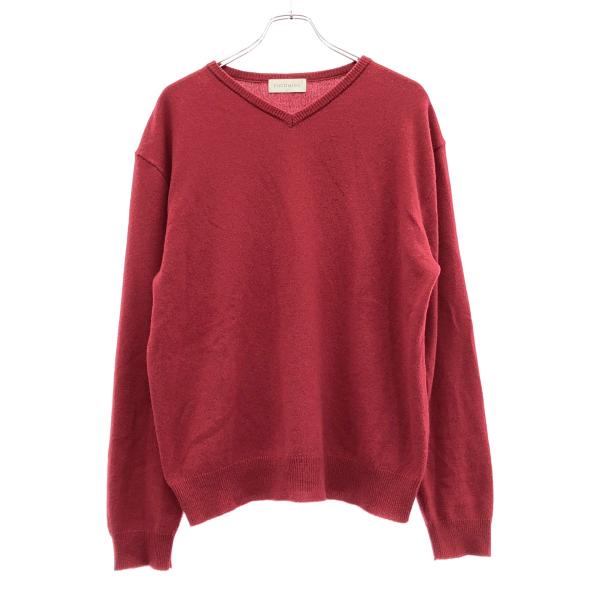 ENCOMING（インカミング） 25AW KNITTED V NECK JUMPER カシミヤV