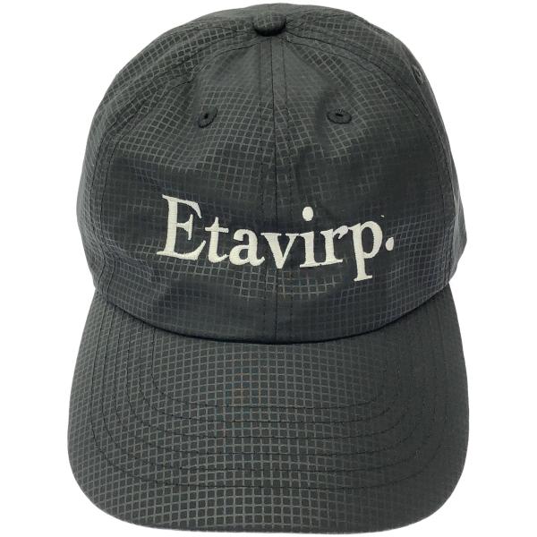 【新品未使用】Etavirp Logo Cap Black ブラック　エタバープ etavirp.エタヴァープ Logo Ripstop Poly Cap キャップ ブラック