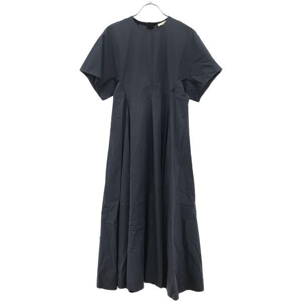美品 BLAMINK ブラミンク ワンピース グレー 36 BLAMINK ブラミンク ドレスワンピース 7926-230-0131 ネイビー系