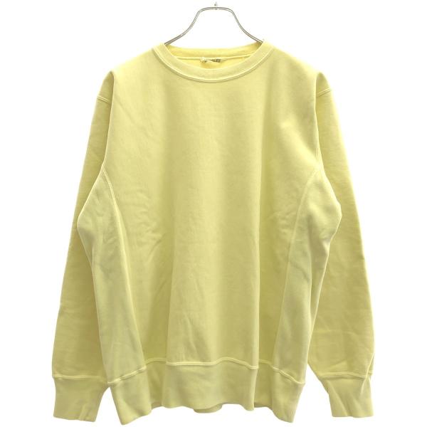 ⭐️megu⭐️AURALEE ロンT スウェット　イエロー ⭐️megu様専用⭐️AURALEE ロンT スウェット イエロー - メルカリ