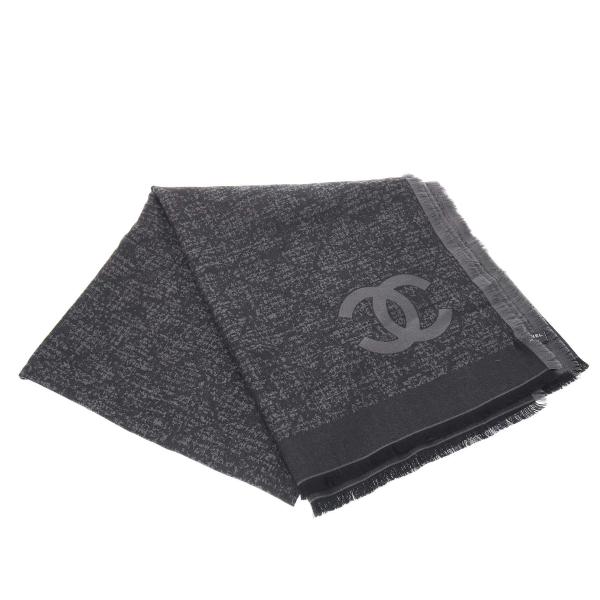 CHANELノベルティ☆ストール! 楽天市場】シャネル CHANEL ロゴ スカーフ ノベルティ スカーフ