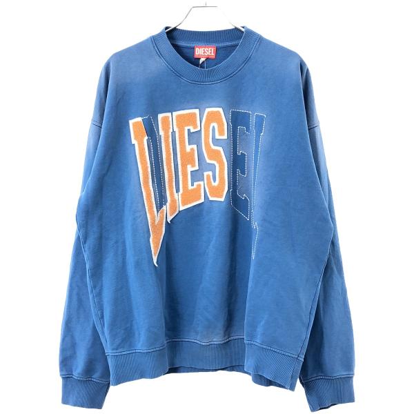 DIESEL（ディーゼル） 24SS S-Boxt-N6 USED加工スウェットトレーナー