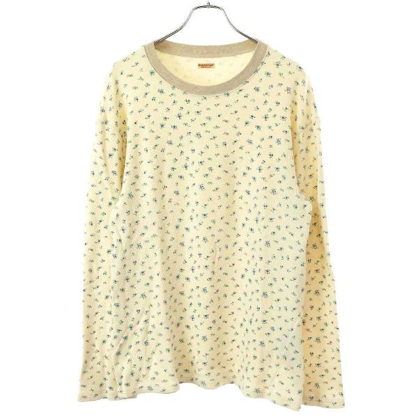 KAPITAL（キャピタル） Waffle Jersey Small Flower pt Crewron T