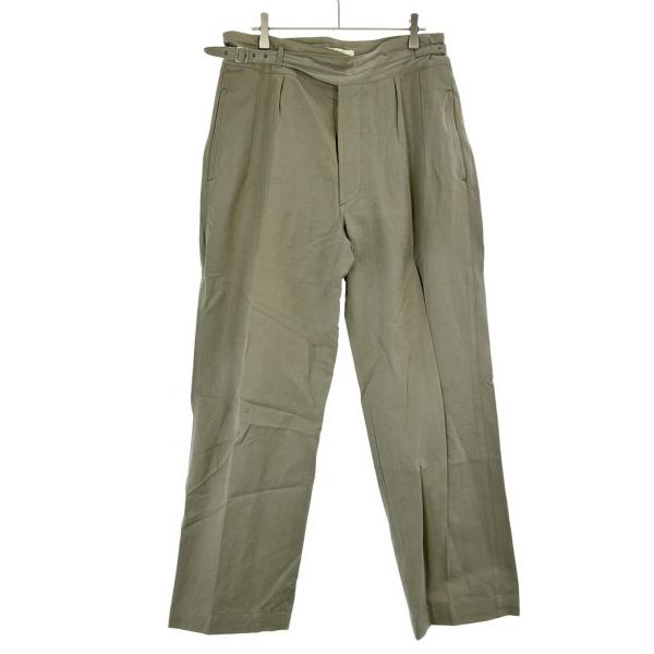 old joe&co GRUKHATROUSER オールドジョーグルカパンツ30 OLD JOE オールドジョー 21SS SIDE BUCKLE GRUKHA TROUSER サイド