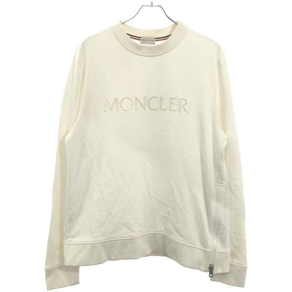 MONCLER モンクレール MAGLIA GIROCOLLO ラバーロゴスウェット