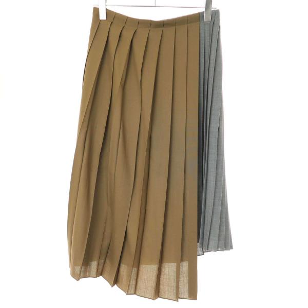 sacai サカイ 22AW Suiting Skirt ス―チングプリーツスカート 22 sacai サカイ 22AW Suiting Skirt ス―チングプリーツスカート 22