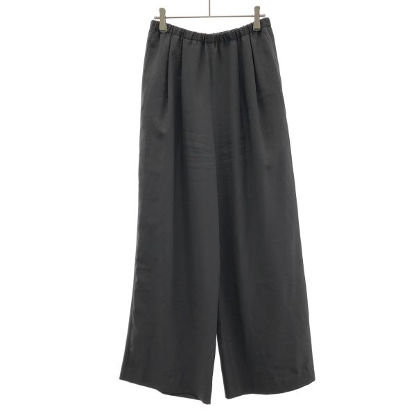2025SS ENFOLDエンフォルド PLEATS プリーツ パンツ 38 ENFOLD（エンフォルド） 25SS RELAX ELASTIC WIDE-TROUSERS