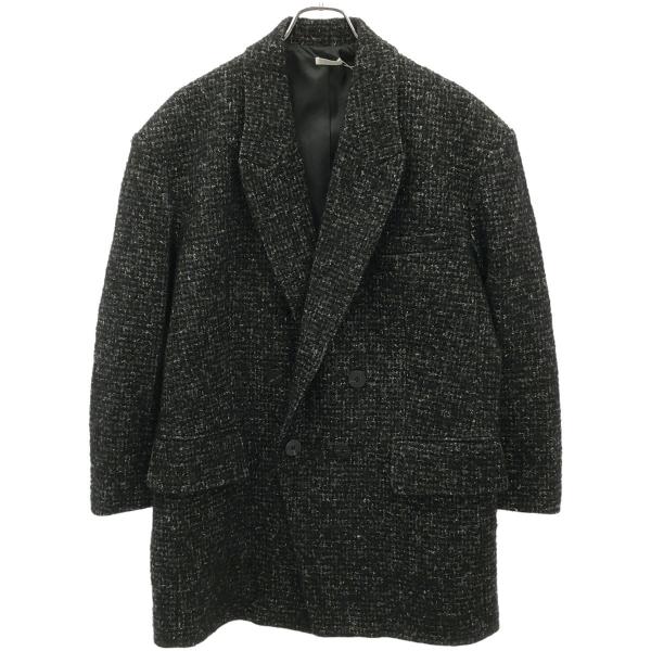 美品/XXL⭐T-JACKET テーラードジャケット ソフトツイード 凹凸 セール】tweed over jacket / ツイードオーバージャケット（テーラード