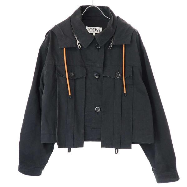 LOEWE ロエベ Elbow Patch Hooded Jacket エルボーパッチ LOEWE ロエベ Elbow Patch Hooded Jacket エルボーパッチ