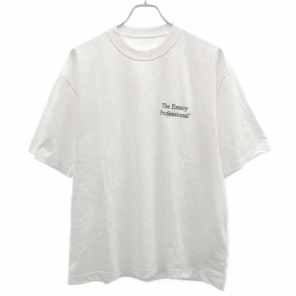 the ennoy professional / 24SS/Professional Logo T-Shirt/Tシャツ/M/WHT/SS24BRENCT04NTL THE ENNOY PROFESSIONAL エンノイプロフェッショナル 24SS Logo T