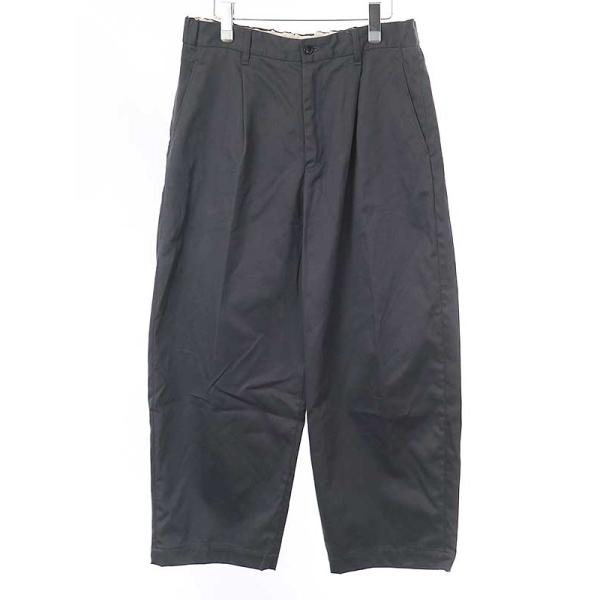 グラフペーパー　25AW チノパン　グレー　　 GM253-40151B Graphpaper - グラフペーパー 25AW Westpoint Chino Wide Tapered