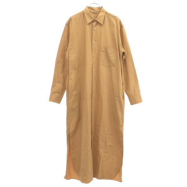 AURALEE（オーラリー） 23AW WASHED FINX TWILL ONE PIECE シャツ