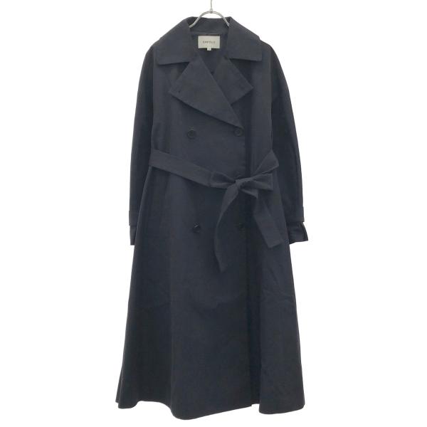 ENFOLD トレンチコート36 ENFOLD（エンフォルド） トレンチコート 300BA330-0490 ネイビー 36