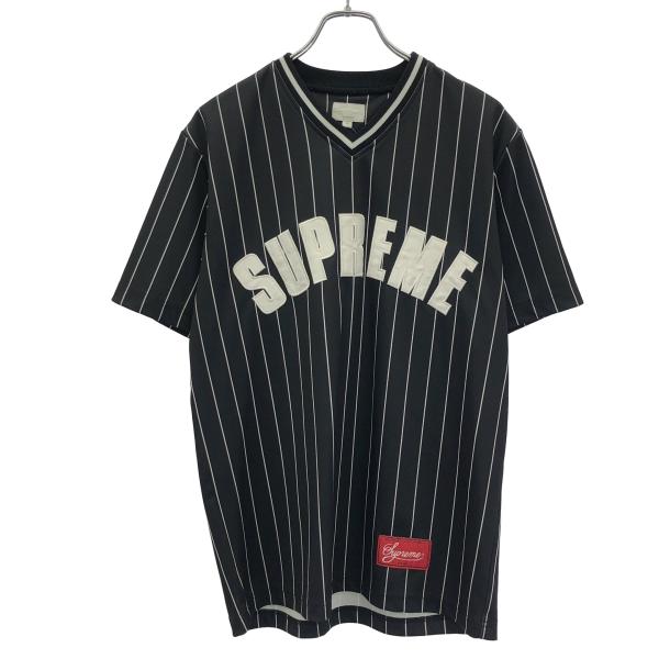 Supreme（シュプリーム） 17SS Pinstripe Baseball Jersey ピン
