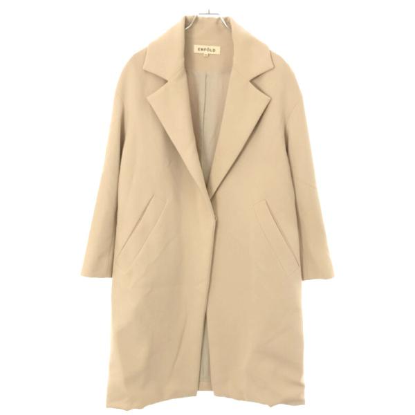 ENFOLD（エンフォルド） ダブルクロスリラックスチェスターコート