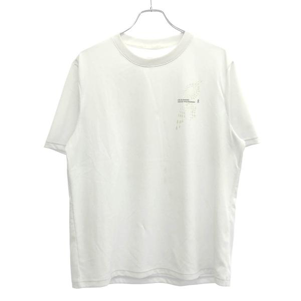 On オン　ロンティー　ランニング On オン Run-T ランニングTシャツ ホワイト M ITZ7PGTYVX1C