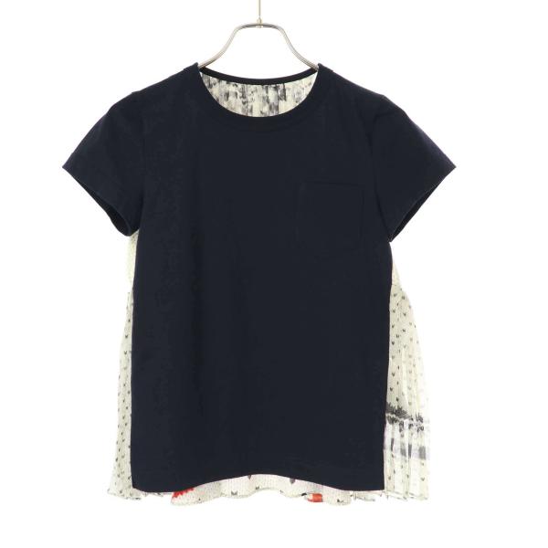 PATTERN sacai サカイ 24AW Pattern Knit Print Cotton Jersey T PATTERN sacai サカイ 24AW Pattern Knit Print Cotton Jersey T